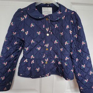 Janie and Jack Quilted Blue Jacket Janie and Jack Size 7